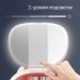 Органайзер для косметики 4 секции с LED зеркалом (Белый)(W-25)