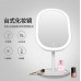 Зеркало овальное с Led подсветкой для макияжа (Белое) (W-37) / Косметическое зеркало с подсветкой