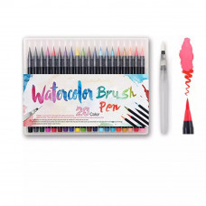 Набор акварельных фломастеров  Watercolor brush pen ART SET 20