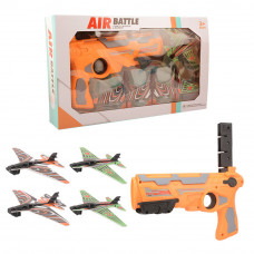 Пусковая установка самолётов Air Battle,пистолет-катапульта + 4 самолета