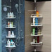 Угловая полка для ванной комнаты  Multi Corner Shelf, высота 2.6 м