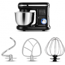 Кухонный комбайн Haeger HG-6668, 1200 Вт, 5 л, 6 скоростей, Чорний.