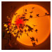 Лампа LED для селфи еффект солнца (23см) Sunset Lamp