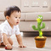 Танцующий кактус - повторюшка Dancing Cactus, поющий 120 песен с подсветкой