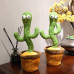 Танцующий кактус - повторюшка Dancing Cactus, поющий 120 песен с подсветкой