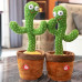 Танцующий кактус - повторюшка Dancing Cactus, поющий 120 песен с подсветкой