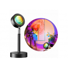 Проекционная лампа "RGB" Sunset Floor Lamp Sunset Lamp Rainbow Modern  Bedroom