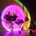 Проекционная лампа "RGB" Sunset Floor Lamp Sunset Lamp Rainbow Modern  Bedroom