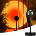 Проекционная лампа "SUNSET RED" Sunset Floor Lamp Sunset Lamp Rainbow Modern  Bedroom / Лампа красный закат
