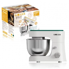 Тестомес Haeger HG - 6611, 800 Вт | Миксер с чашей | Тестомешалка