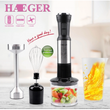 Кухонный блендер 3в1 HAEGER HG - 292 3000 Вт | Блендер / Измельчитель / Миксер