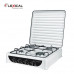 Настольная газовая плита LEXICAL LGS-2802, 4 конфорки