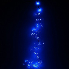 Свисающая гирлянда RD-241 (Конский Хвост) или Лучи Росы 425LED 2.5м с контроллером уличным Цвет ламп Синий
