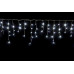 Гирлянда Бахрома 120 led прозрачный провод, 3.5 м х 0.45 м Холодно-белый (комнатная)