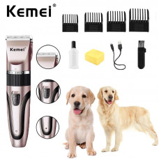 Машинка-триммер для стрижки животных Kemei 1053