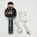 Беспроводной микрофон караоке блютуз WSTER WS-2911 Bluetooth динамик USB Чёрный
