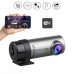 Видеорегистратор автомобильный управление с телефона WIFI Drive DVR car camera recorder