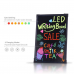 Светодиодная Led Доска Fluorescent Board 40 х 60 См С Фломастером И Салфеткой