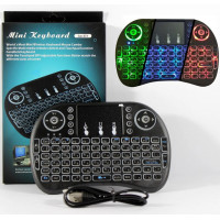Клавиатура Keyboard wireless MWK08/i8 Led touch c подсветкой