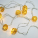 Xmas гирлянда Golden Ball 10 led WW-1 тепло-белый 2м