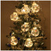 Гирлянда Бахрома  микс 4 вида с игрушкой внутри 200L W-1 Copper curtain ball lamp W 3мх1.5м Тепло-белый