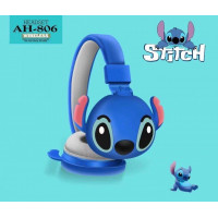 Детские беспроводные наушники с микрофоном AH-806 Stitch "Стич"