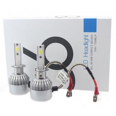 LED лампы для фар автомобиля С6-H1 Turbo LED