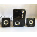 Компьютерные колонки Kisonli U-2100 Desktop Speaker 2.1 USB