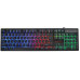 Набор геймерский Клавиатура компьютерная проводная HK-6300TZ Big с LED RGB подсветкой + мышка