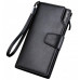 Мужской кошелек клатч портмоне барсетка бумажник Baellerry business S1063 Black
