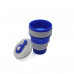 Кружка складная силиконовая туристическая 7194 Collapsible Coffe Cup