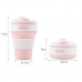 Кружка складная силиконовая туристическая 7194 Collapsible Coffe Cup
