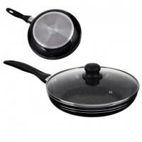 Сковорода UNIQUE UN-5161 с крышкой 18 см с антипригарным покрытием