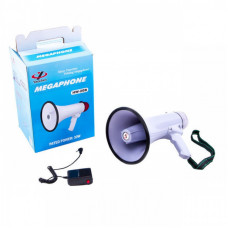 Громкоговоритель аккумуляторный для усиления звука 30 W мегафон рупор MEGAPHONE HW-20B