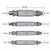 Набор экстракторов для извлечения сломанных саморезов и болтов Easy Out Tool (4 шт, в коробке)