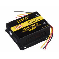 Преобразователь авто инвертор UKC DC/DC 24v-12v 10A
