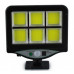 Уличное освещение Уличный фонарь с солнечной панелью Solar Light BK-128-6 COB