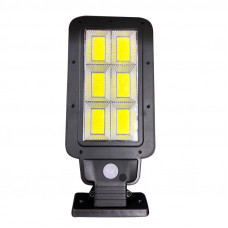 Фонарь уличный светильник аккумуляторный 2200mA на солнечной батарее 6 COB 20W LED Solar Street Light UKC T-19
