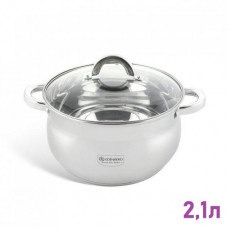 Кастрюля с крышкой 2.1 л Edenberg EB-3723
