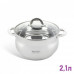 Кастрюля с крышкой 2.1 л Edenberg EB-3723