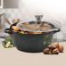 Каструля антипригарна з кришкою 6 л Maestro (MR-4228)