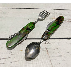 Туристический набор Нож, Ложка, Вилка 706M