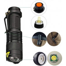 Фонарик Watton wt-304 аналог Police BL-8468 Q5 Cree с Аккумулятором
