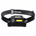 Налобный фонарь Multifunctional Headlamp BL-123 XPE+COB аккумуляторный фонарь на голову с датчиками и магнитом