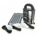 Переносной фонарь прожектор Solar Dat AT-999 с солнечной панелью, Панель, фонарь, power bank, радиоприемник