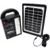 Переносной фонарь прожектор Solar Dat AT-999 с солнечной панелью, Панель, фонарь, power bank, радиоприемник