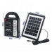 Переносной фонарь прожектор Solar Dat AT-999 с солнечной панелью, Панель, фонарь, power bank, радиоприемник