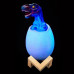 Детский светильник SUNROZ 3D Dinosaur Lamp лампа-ночник "Динозаврик в яйце" с пультом ДУ