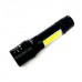 Фонарик карманный с металлическим корпусом Police Bailong BL-T6-19 USB Micro Charge
