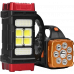 Аккумуляторный LED фонарь Hurry Bolt HB-1678 аварийный светильник с солнечной панелью